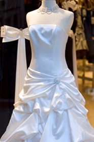 lovely wedding gown