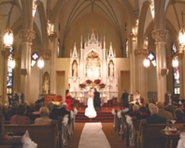 beautiful ceremony in stunning church