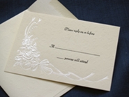 rsvp and reply card